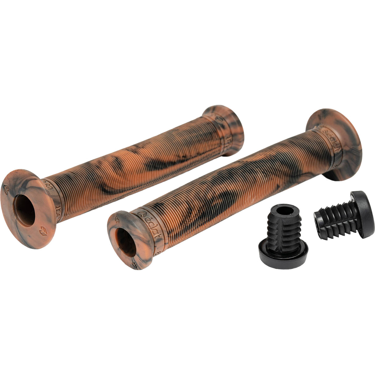 Éclat Zap BMX Grips - Gum/Black Swirl