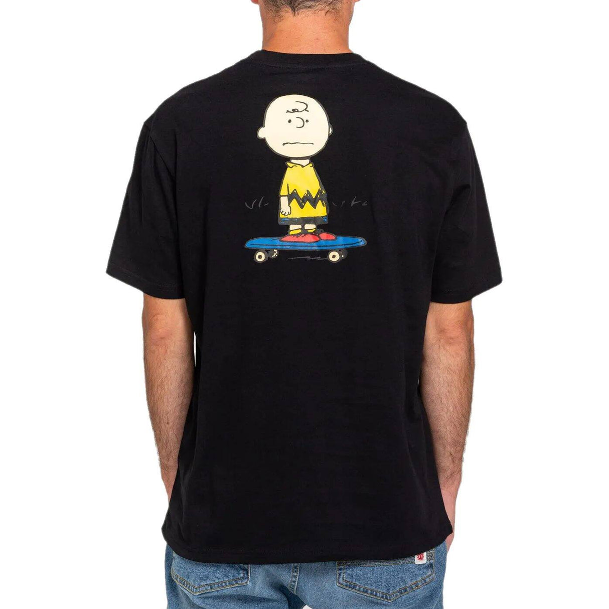 Element Peanuts Kruzer T Shirt - Flint Black SML
