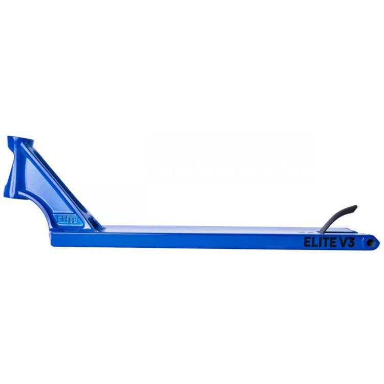 Elite Supreme V3 Scooter Deck - Translucent Blue 22.5'' x 5''