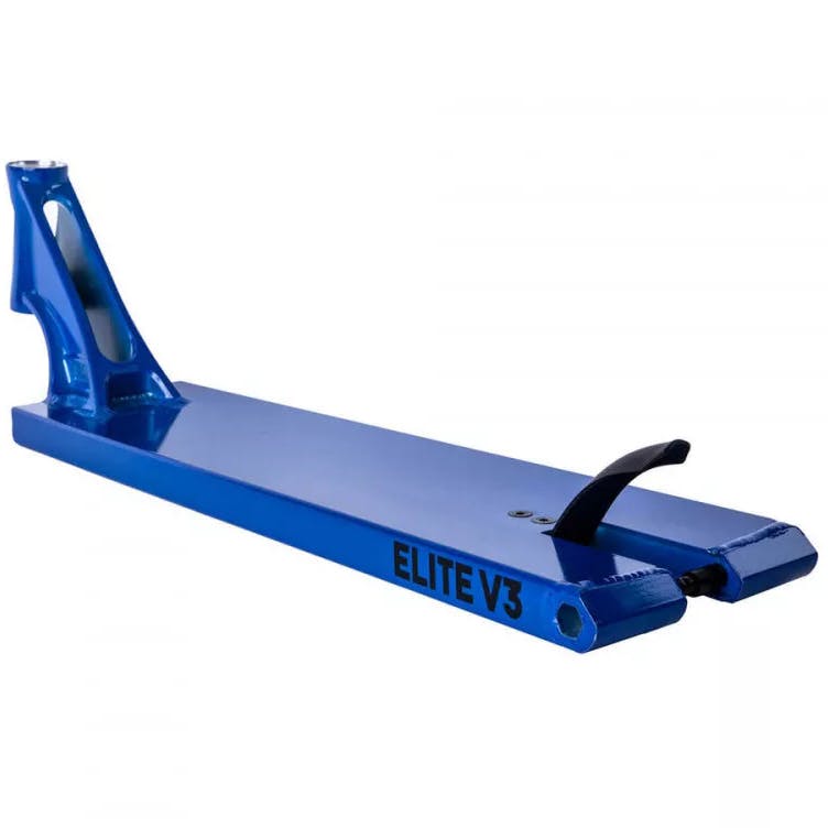 Elite Supreme V3 Scooter Deck - Translucent Blue 22.5'' x 5''