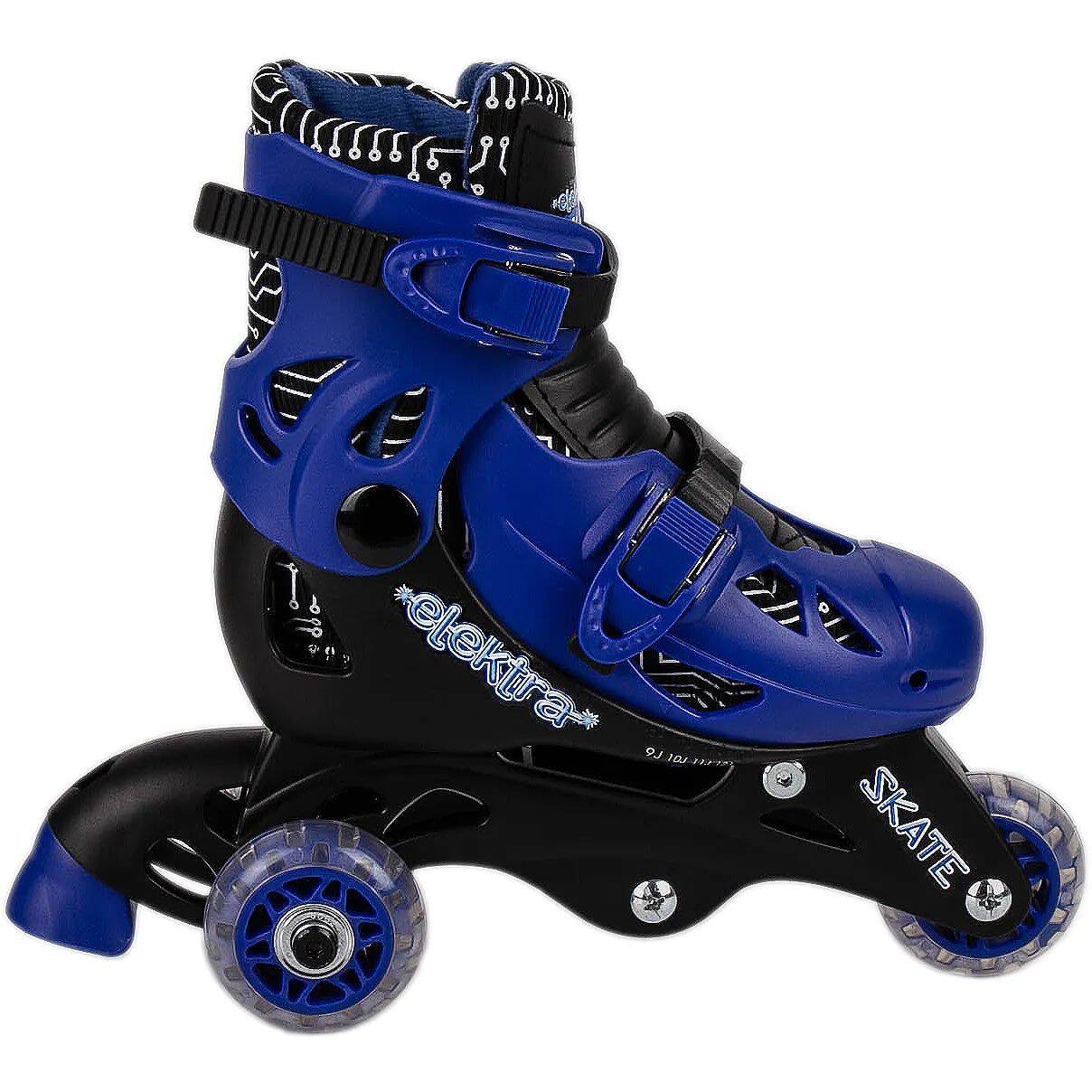 Elektra Kids Tri Line Inline Skates - Blue (J9 - J12)