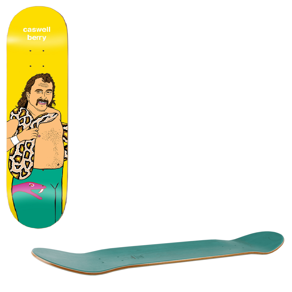 Enjoi Body Slam Skateboard Deck - Berry 8.25"