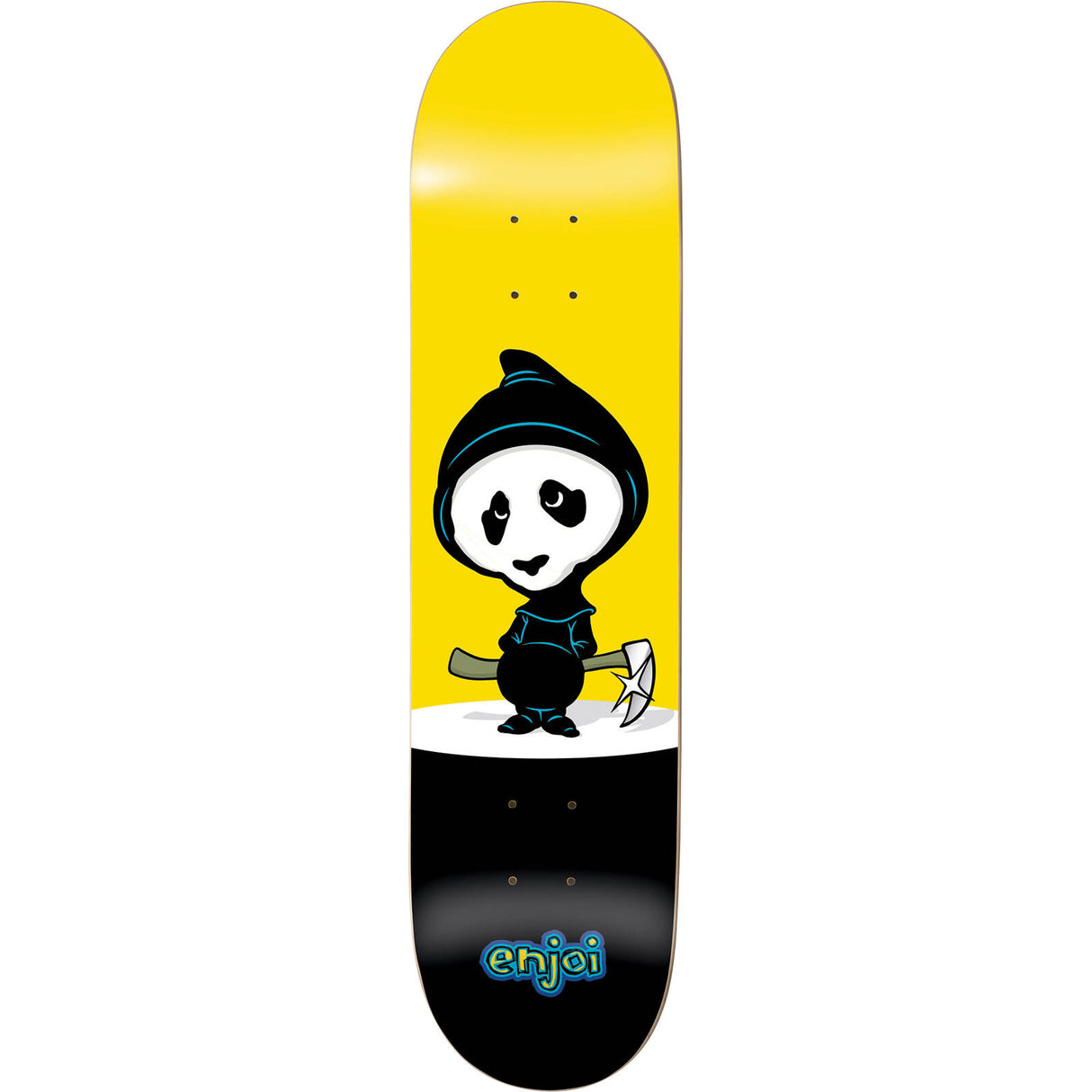 Enjoi Creeper Skateboard Deck - Yellow 7.5"