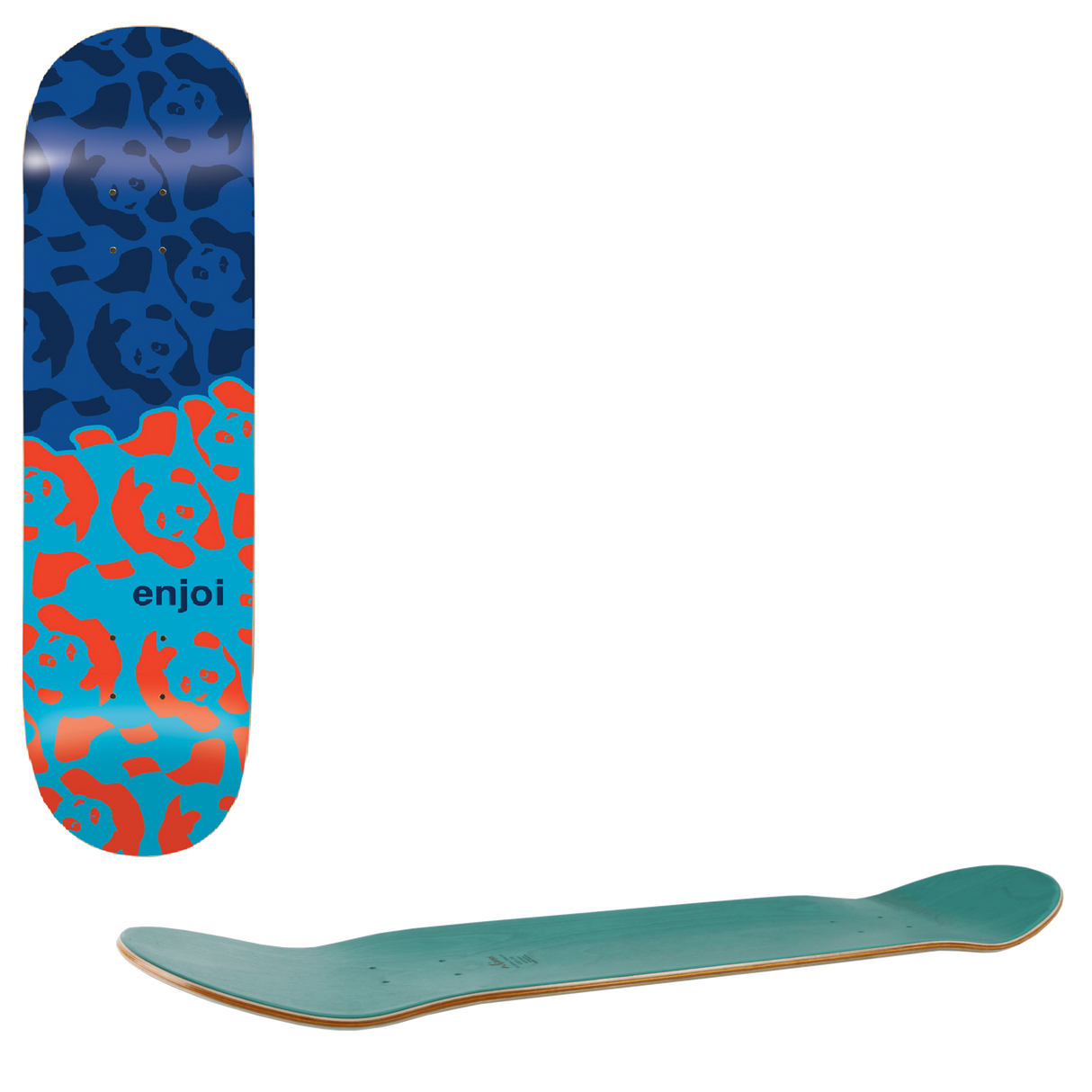 Enjoi Cornacopia Skateboard Deck - Blue 8.25"
