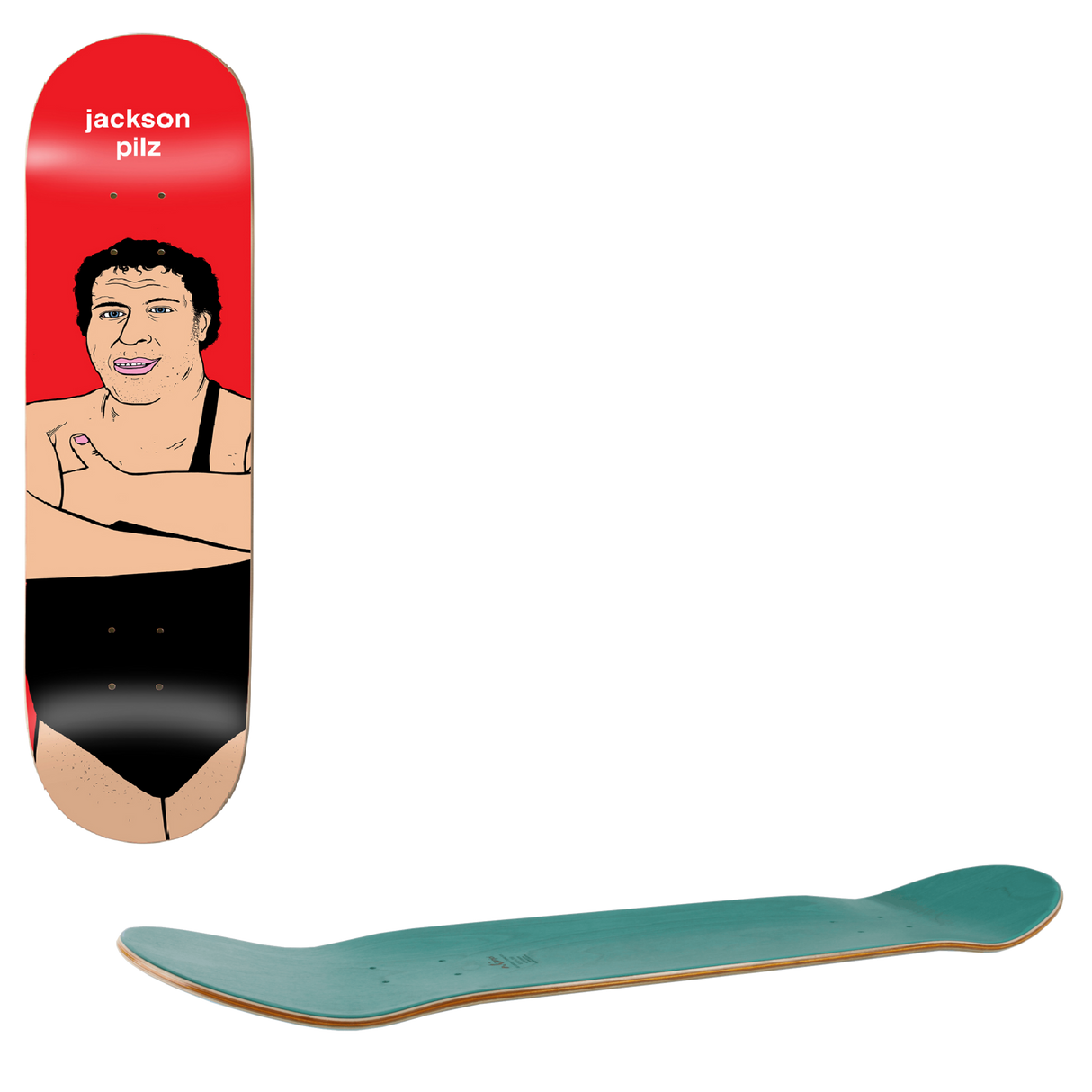 Enjoi Body Slam R7 Skateboard Deck - Pilz 8.5"