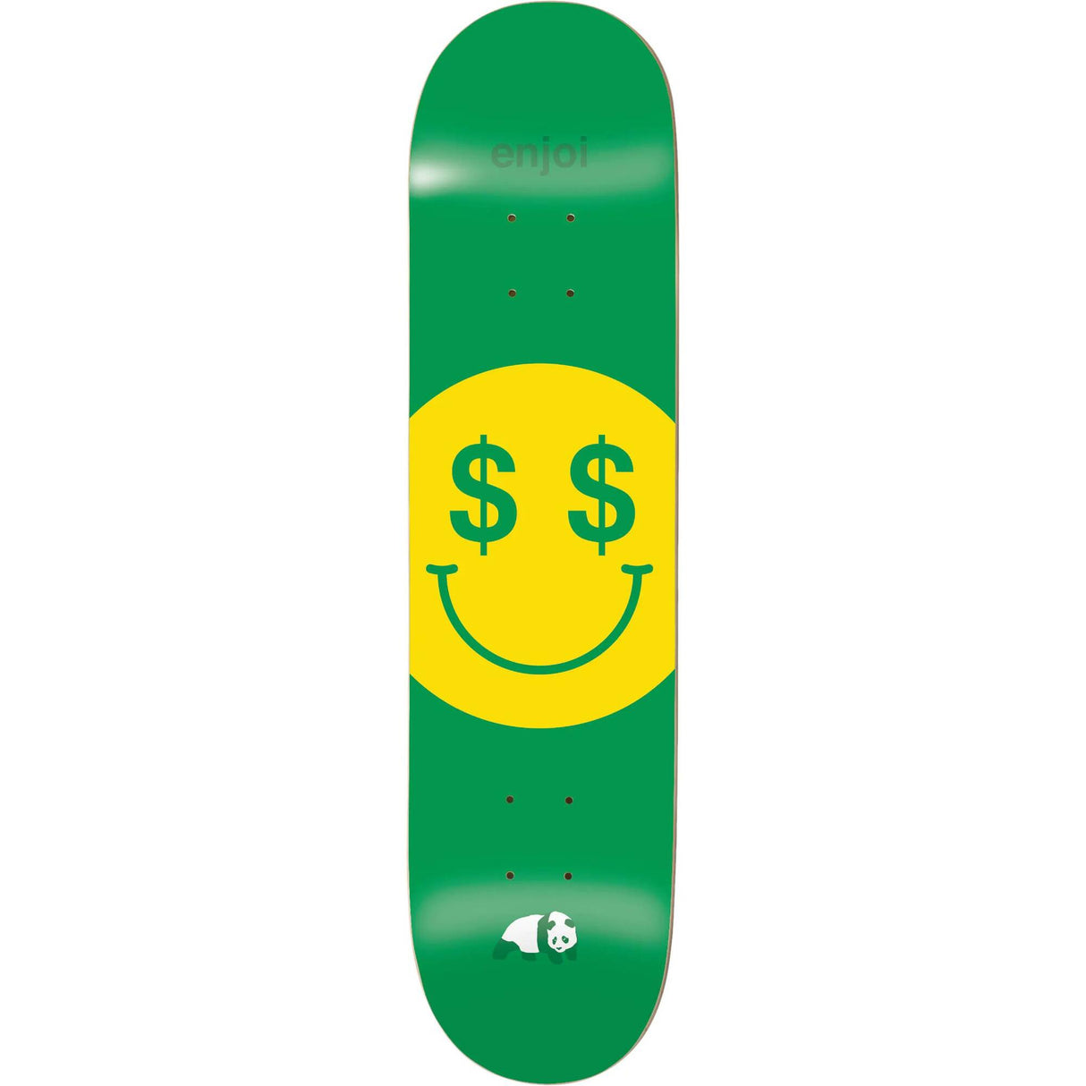 Enjoi Cash Money R7 Skateboard Deck - Green 8.25''