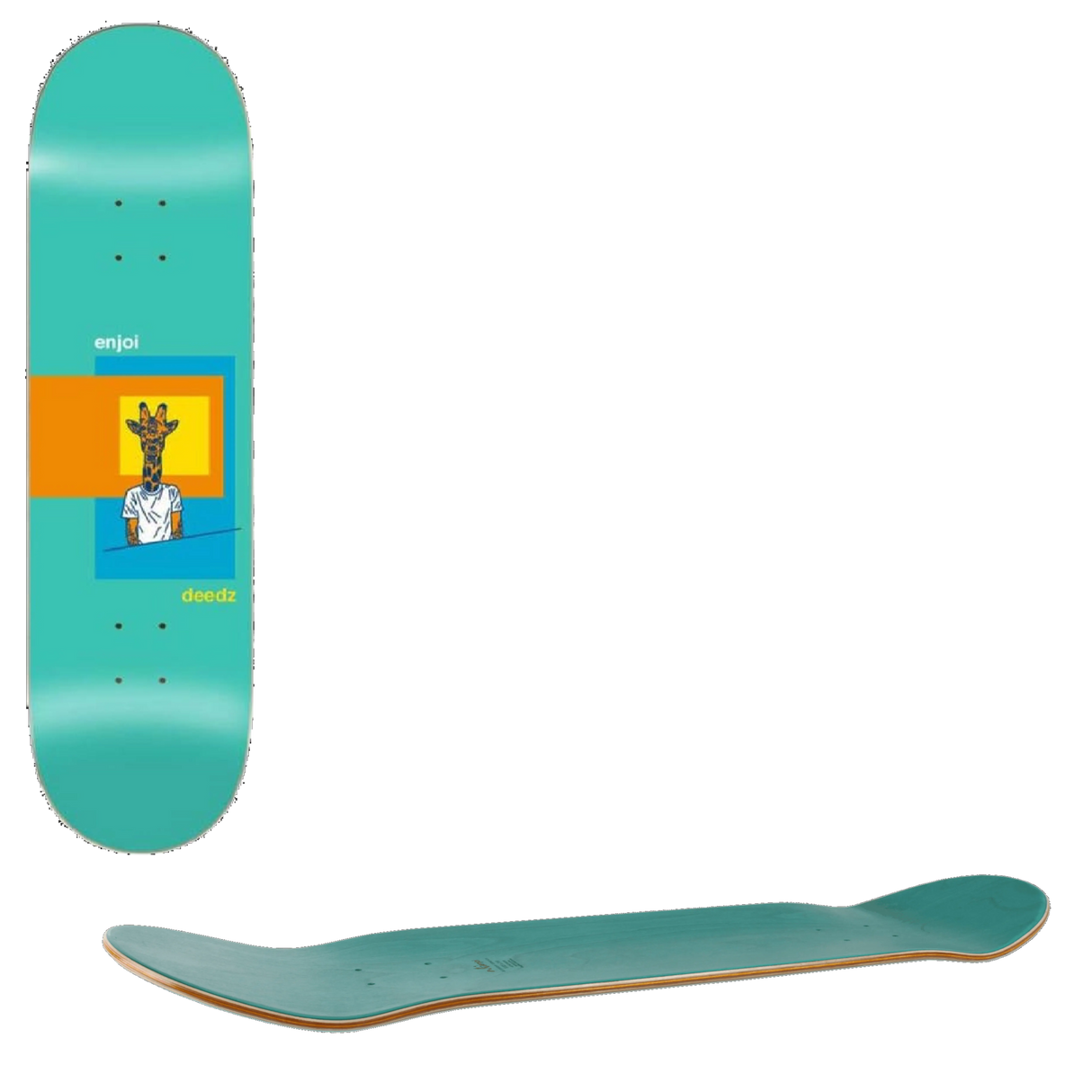 Enjoi Skart R7 Skateboard Deck - Deedz 8.125''