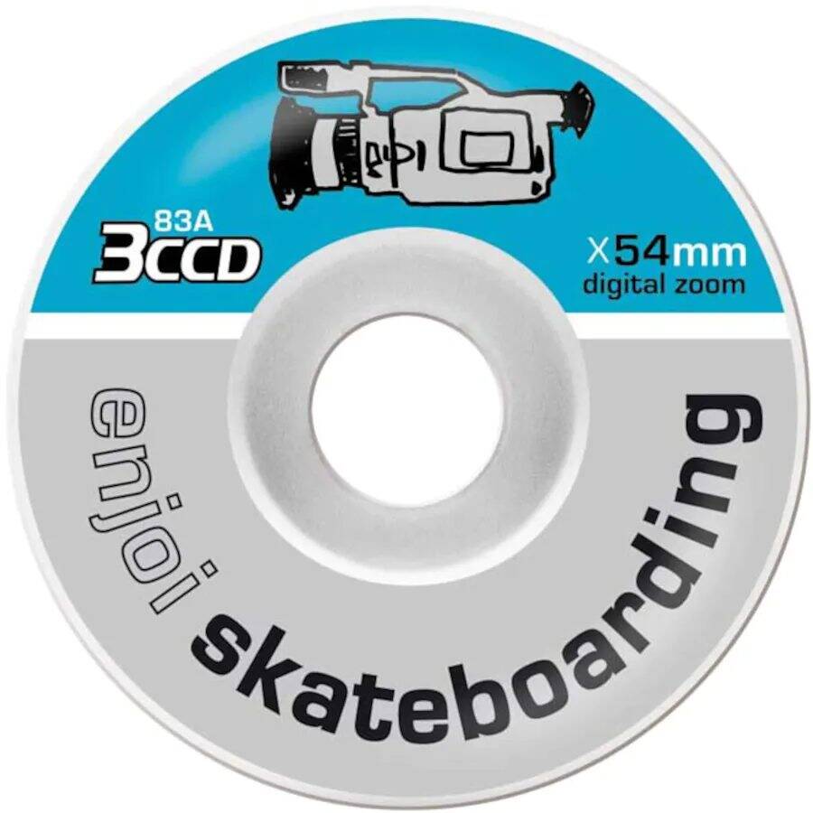 Enjoi VX-54 Skateboard Wheels - Grey 54mm