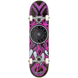 Enuff Dreamcatcher Complete Skateboard - Grey/Pink 7.75''
