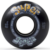 Enuff Super Softies Skateboard Wheels - Black 53mm