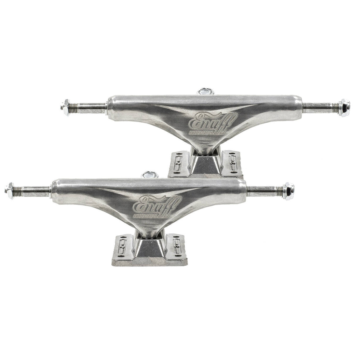 Enuff Decade Pro Satin Skateboard Trucks - Natural/Natural 129mm