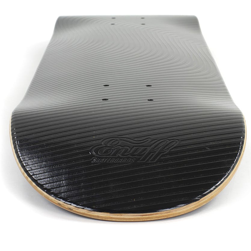 Enuff Classic Resin Skateboard Deck - Black 8''