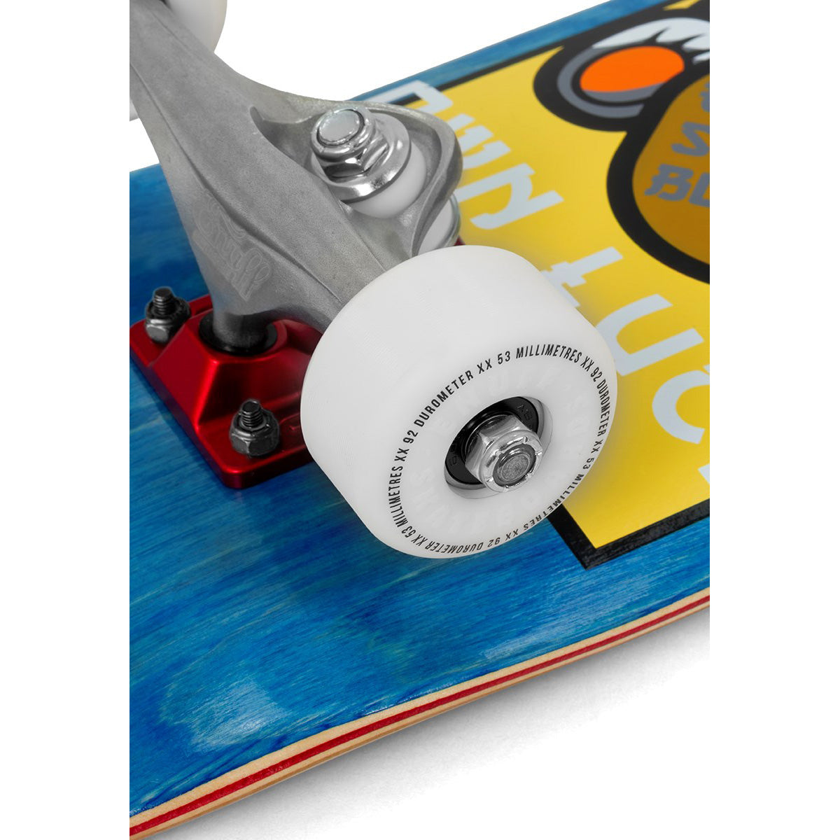 Enuff Lucky Cat Mini Complete Skateboard - Blue 7.25"
