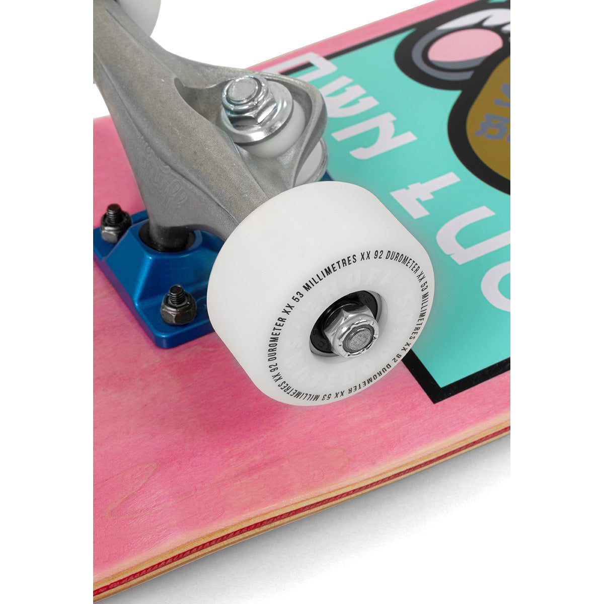 Enuff Lucky Cat Mini Complete Skateboard - Pink 7.25"
