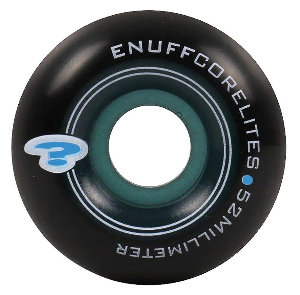 Enuff Classic Custom Skateboard - Natural/Black/Blue 7.5''