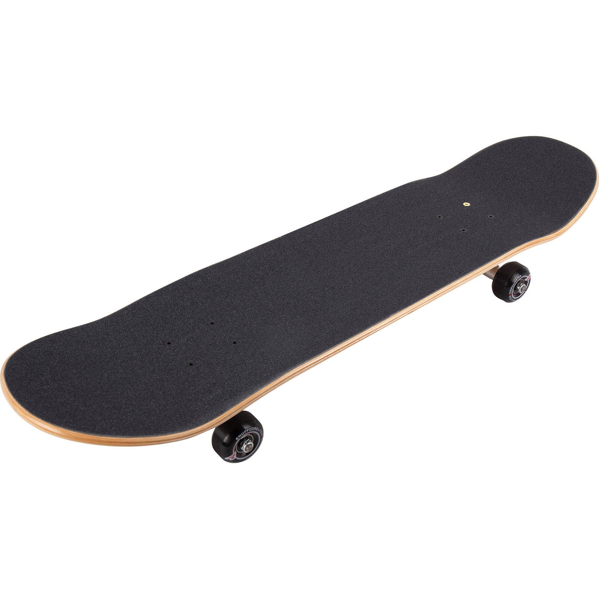 Enuff Classic Custom Skateboard - Natural/Black/Red 8.25''