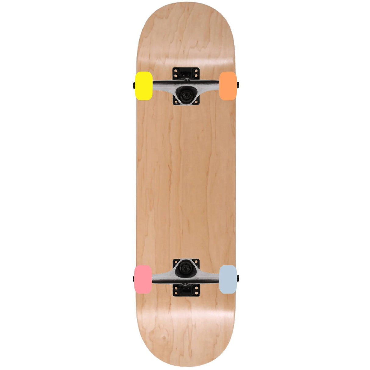Enuff Colour Pop Custom Skateboard - Natural/Pastel 7.75''