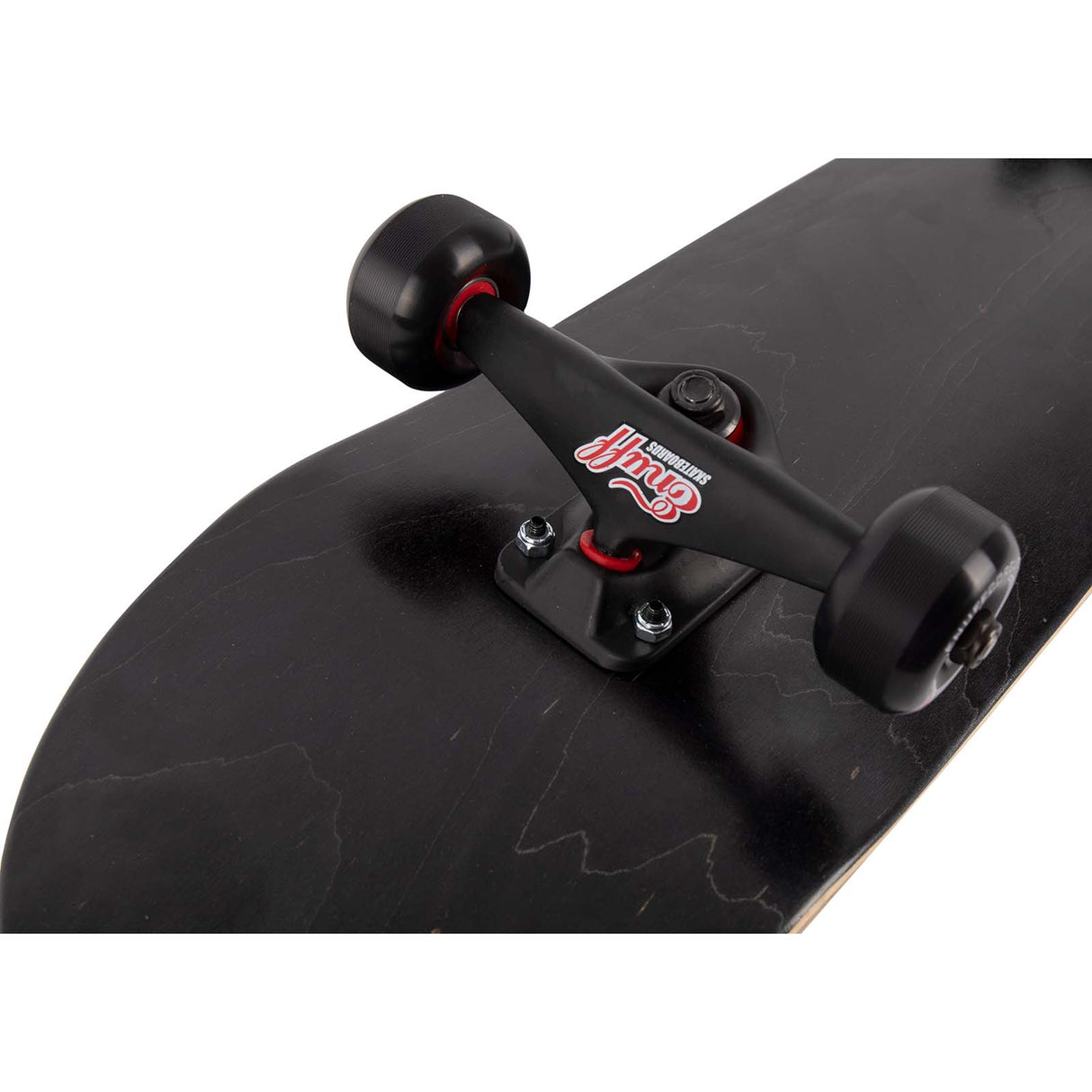 Enuff Covert Custom Skateboard - Black/Red 7.75''