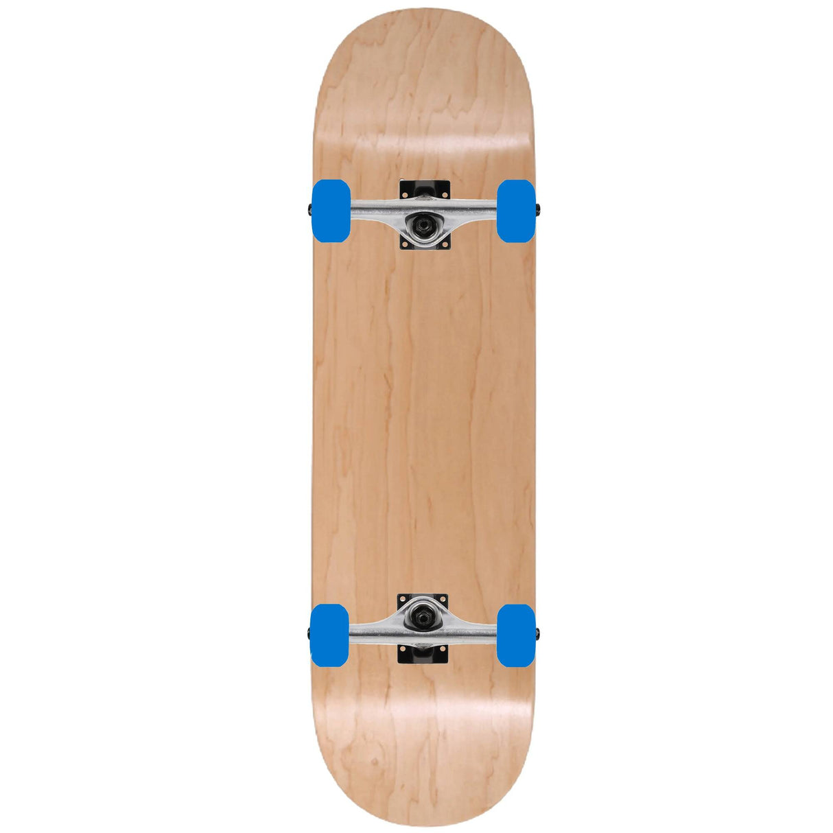 Enuff x Sushi Custom Skateboard - Natural/Blue 8''