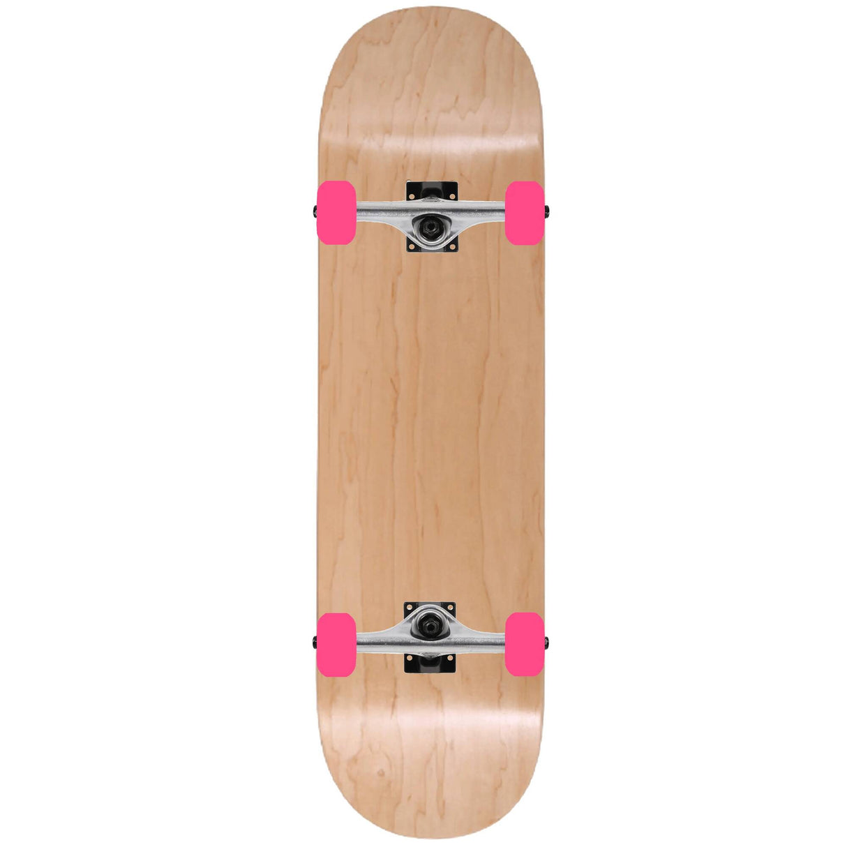 Enuff x Sushi Custom Skateboard - Natural/Pink 8''