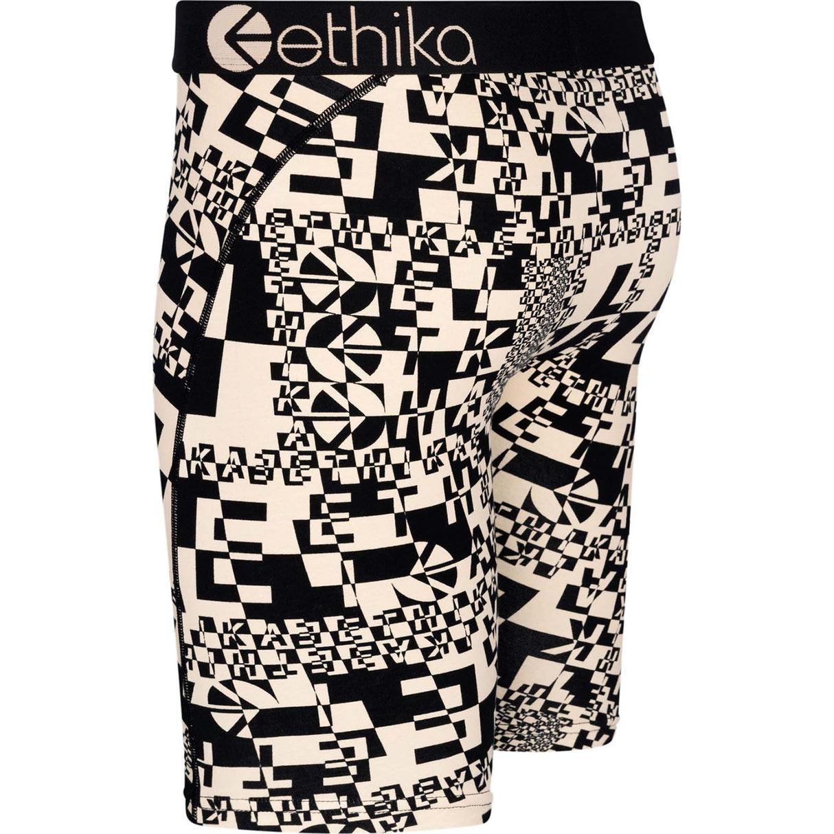 Ethika Glitch-E Boxers - Grey/Black