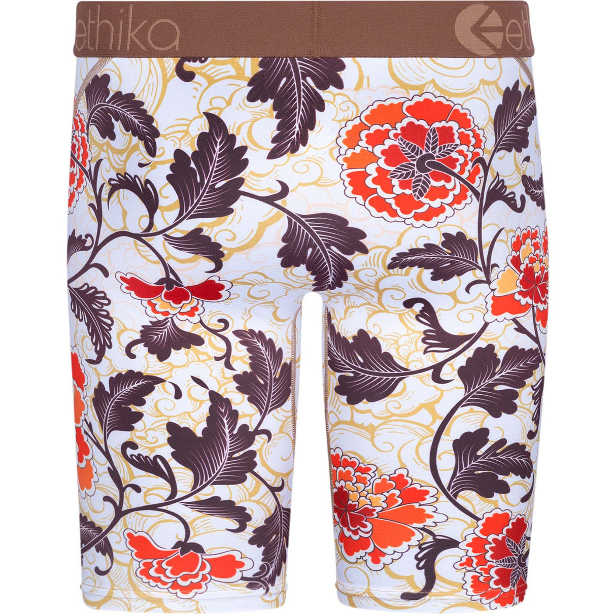 Ethika Wind Florals Boxers - Cream