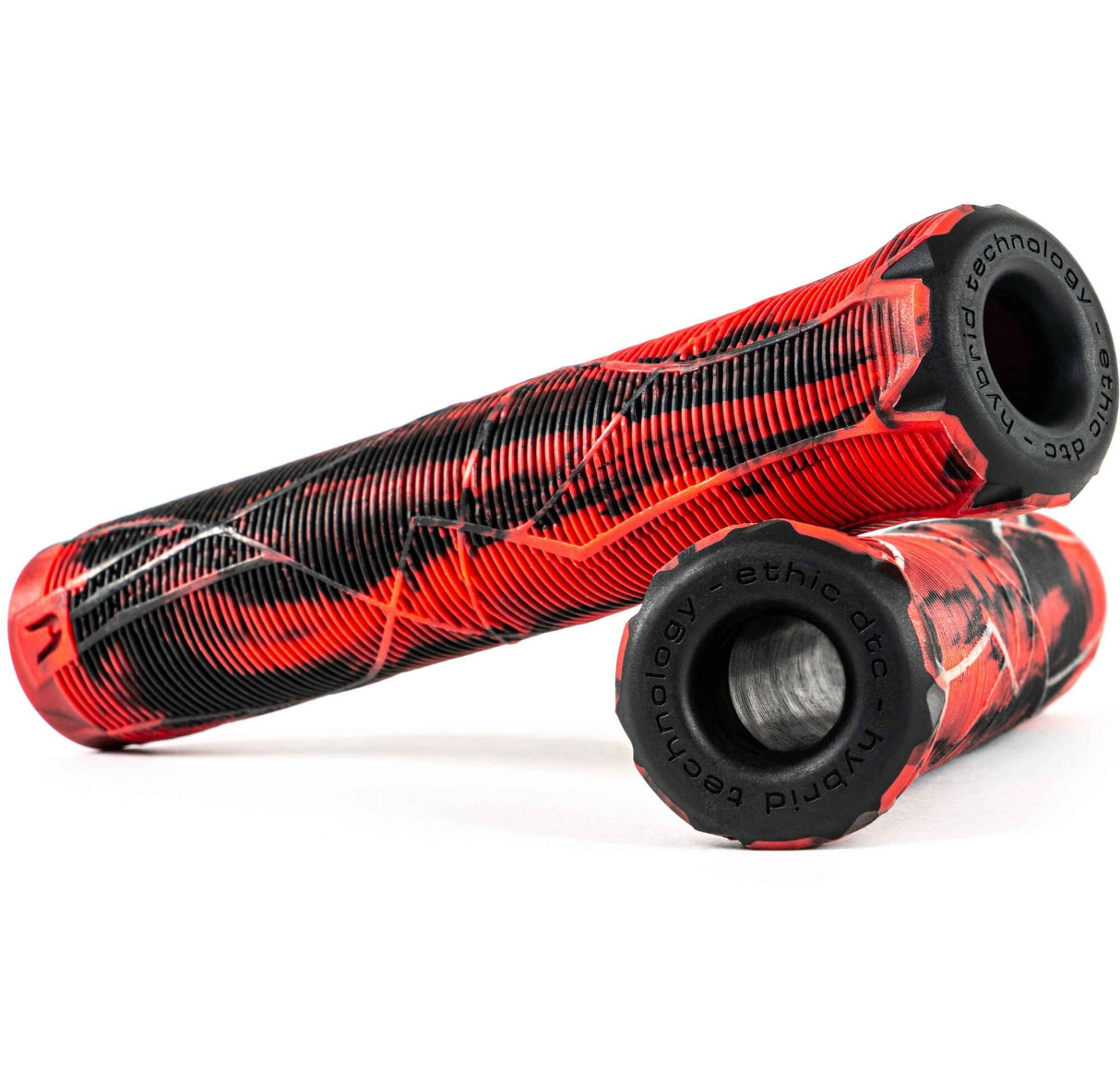 Ethic Slim Scooter Grips - Red