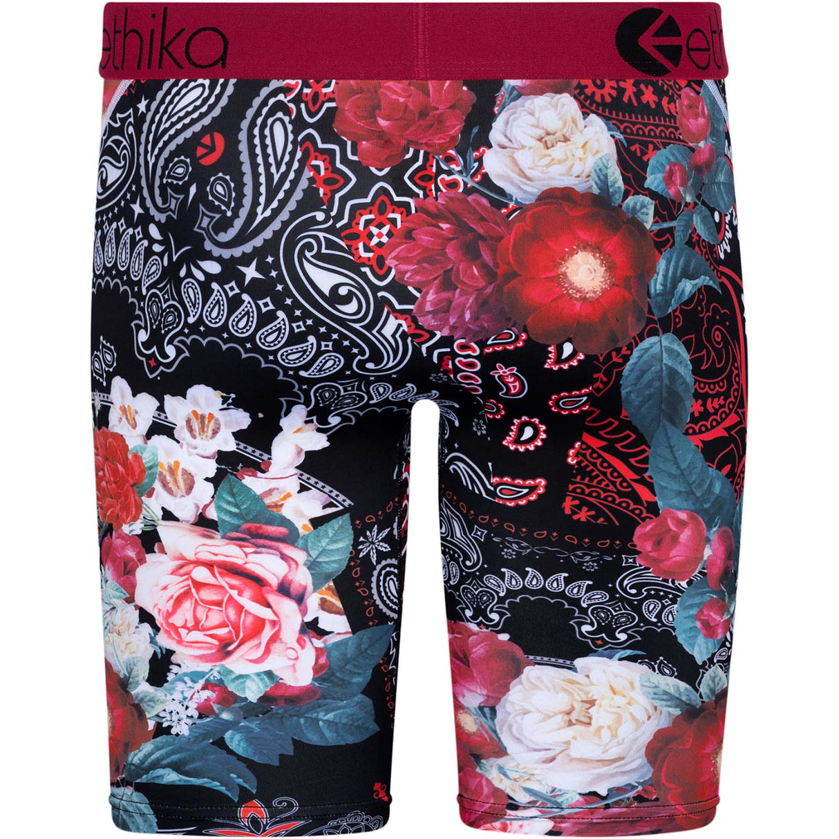 Ethika Bandamo Boxer Briefs - Red/Black