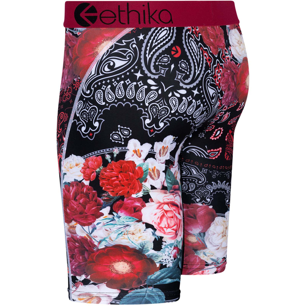 Ethika Bandamo Boxer Briefs - Red/Black