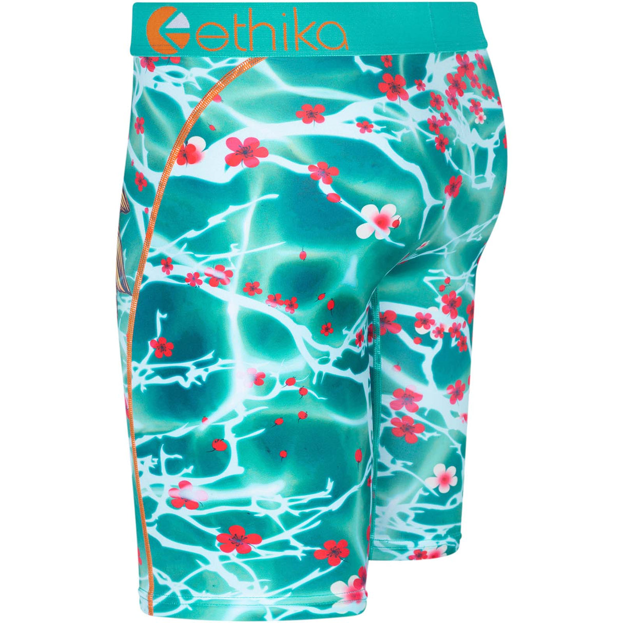 Ethika KOI Blossom Remix Boxer Briefs - Blue/Orange