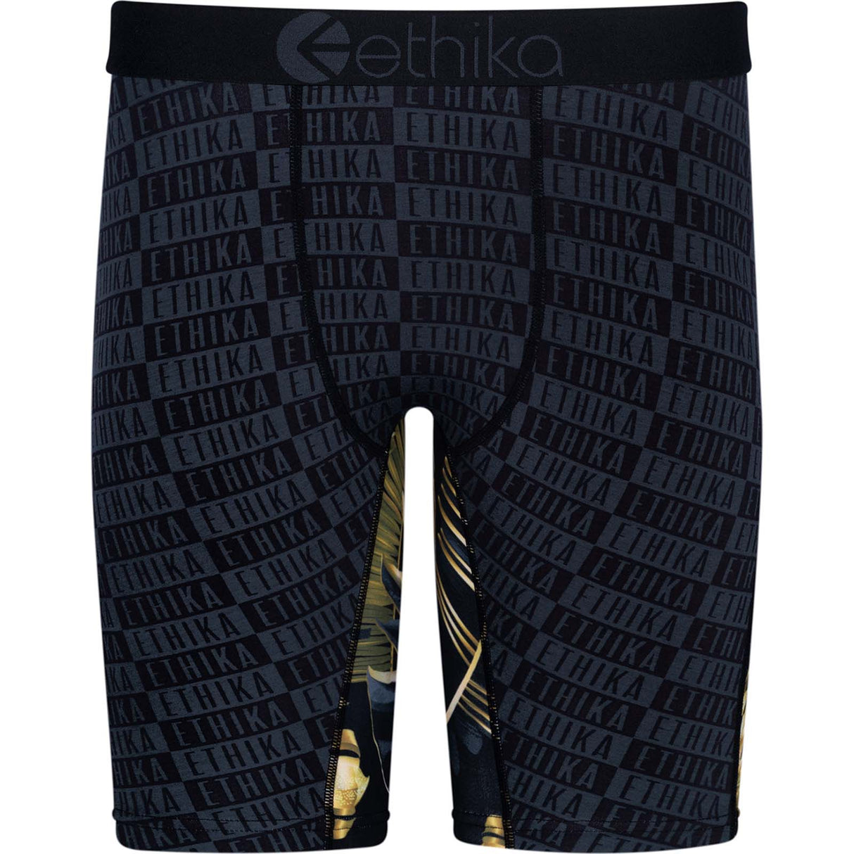 Ethika What The Luxe Boxer Briefs - Black/Gold