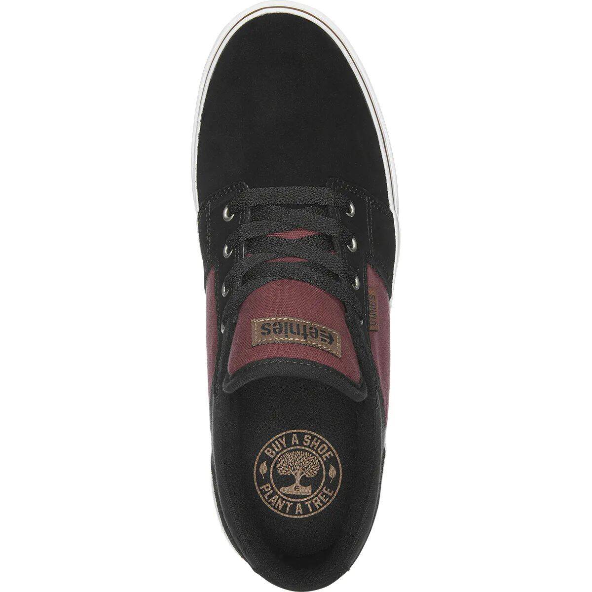 Etnies Barge LS Skate Shoes - Black/Red/Beige