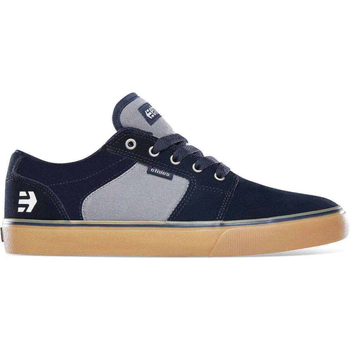 Etnies Barge LS Skate Shoes - Navy/Grey/Gum