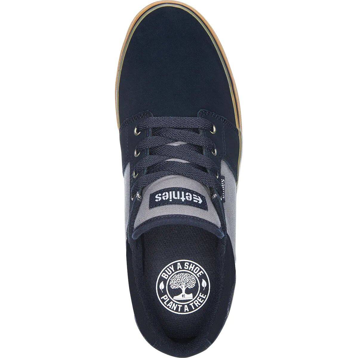 Etnies Barge LS Skate Shoes - Navy/Grey/Gum