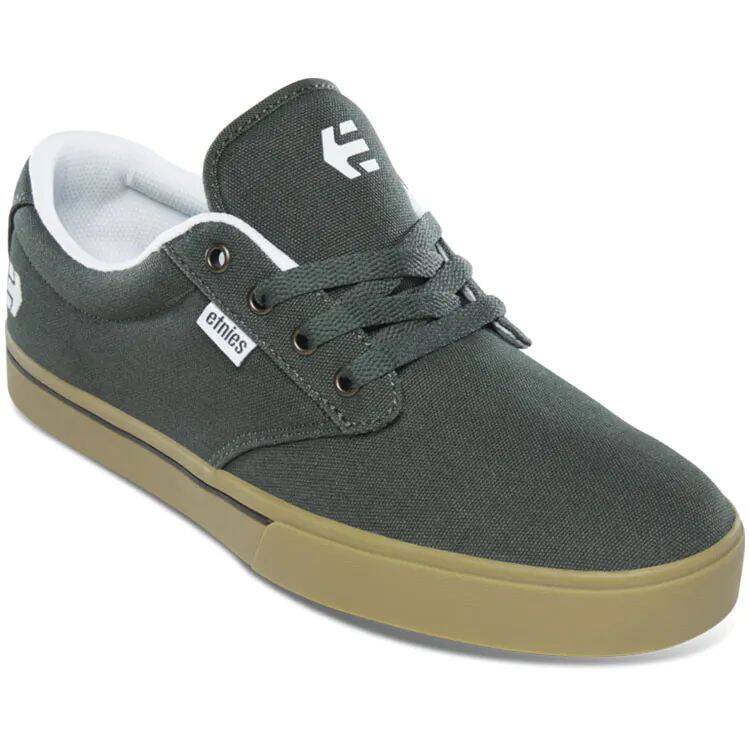 Etnies Jameson 2 Eco Skate Shoes - Green/White/Gum