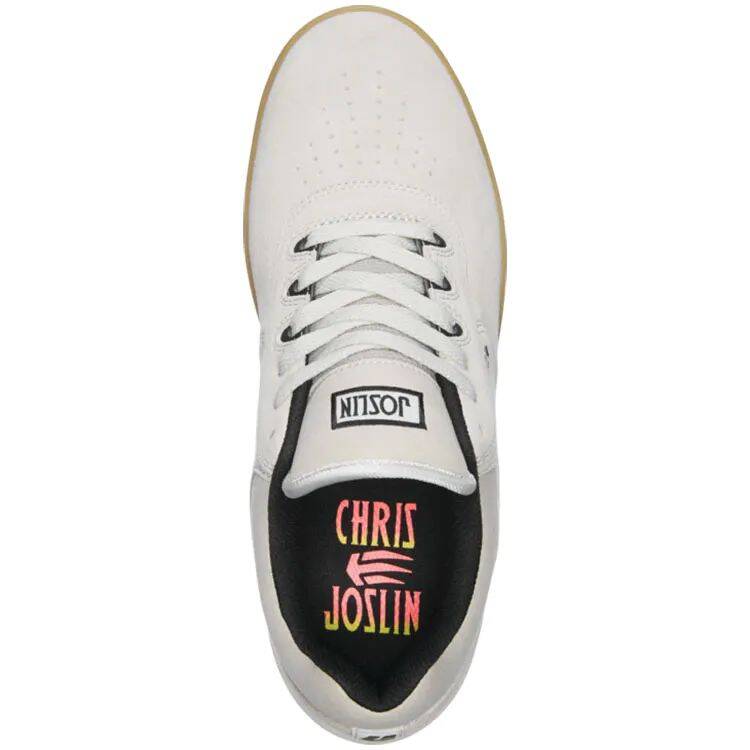 Etnies Joslin Skate Shoes - White/Gum