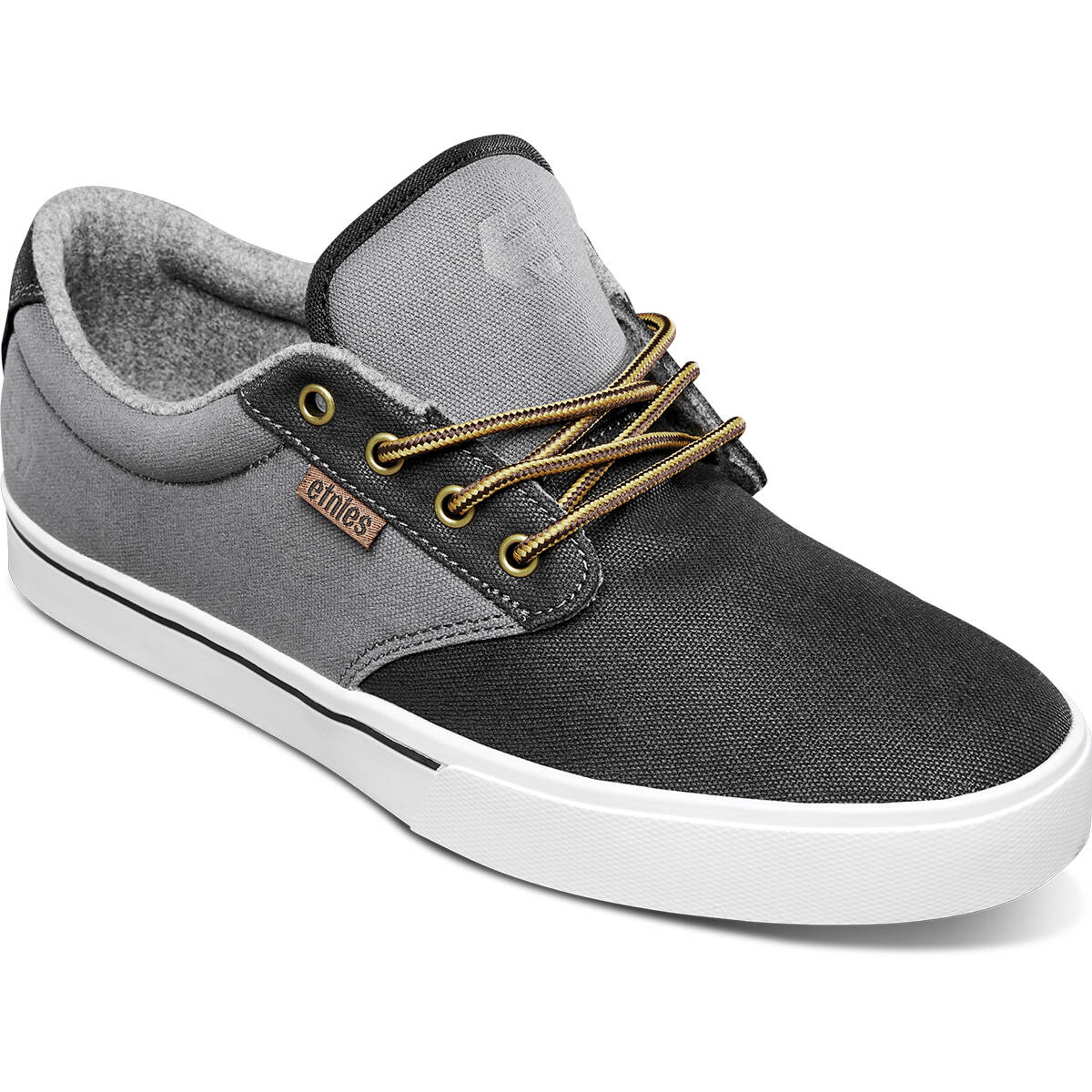 Etnies Jameson 2 Eco Skate Shoes - Black/Grey/Gold