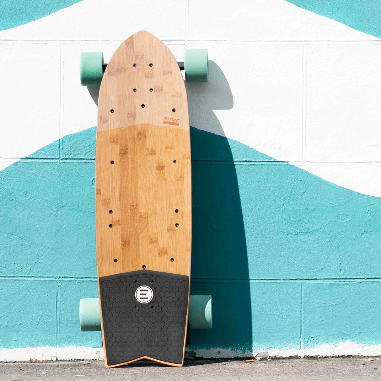 Evolve Stoke Electric Skateboard - Blue 77A