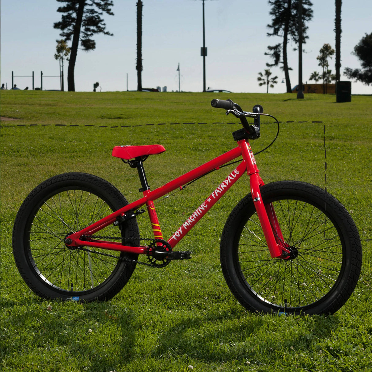 Fairdale x Toy Machine Macaroni BMX - Gloss Red