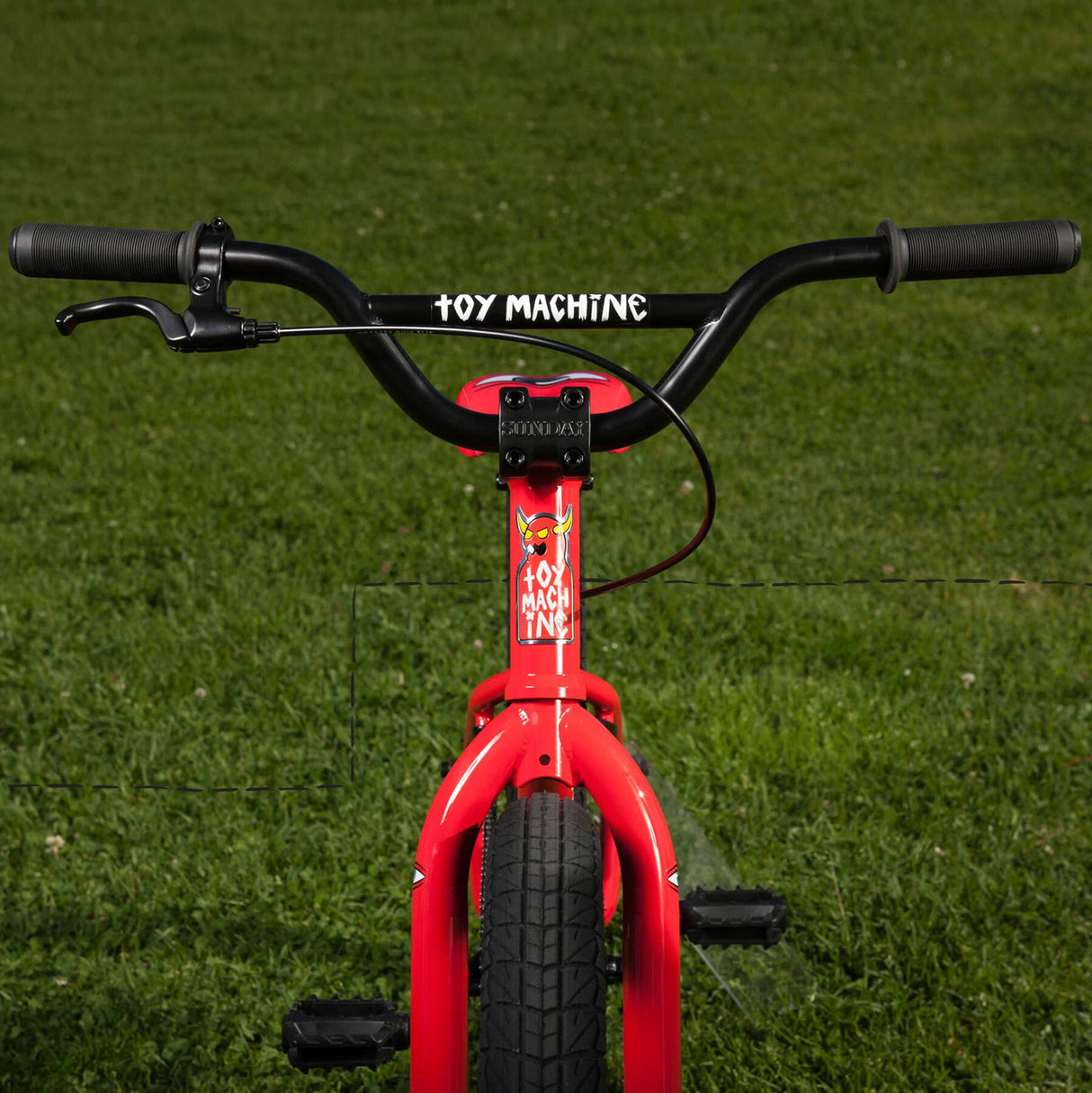 Fairdale x Toy Machine Macaroni BMX - Gloss Red