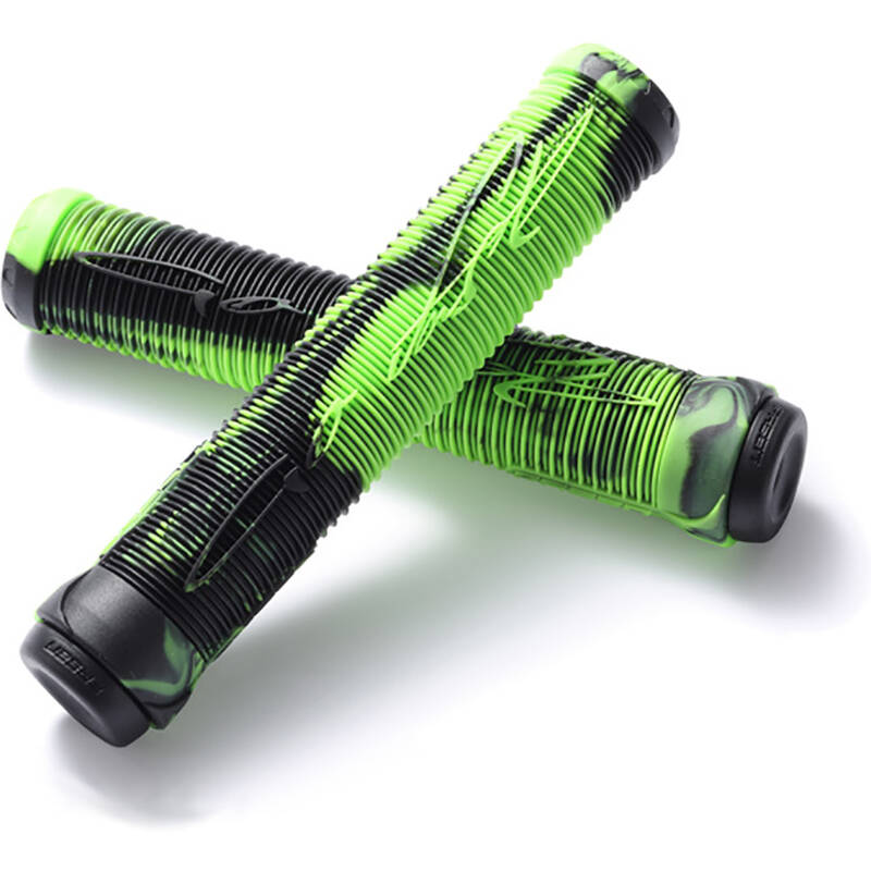Fasen Fast Scooter Grips - Green/Black