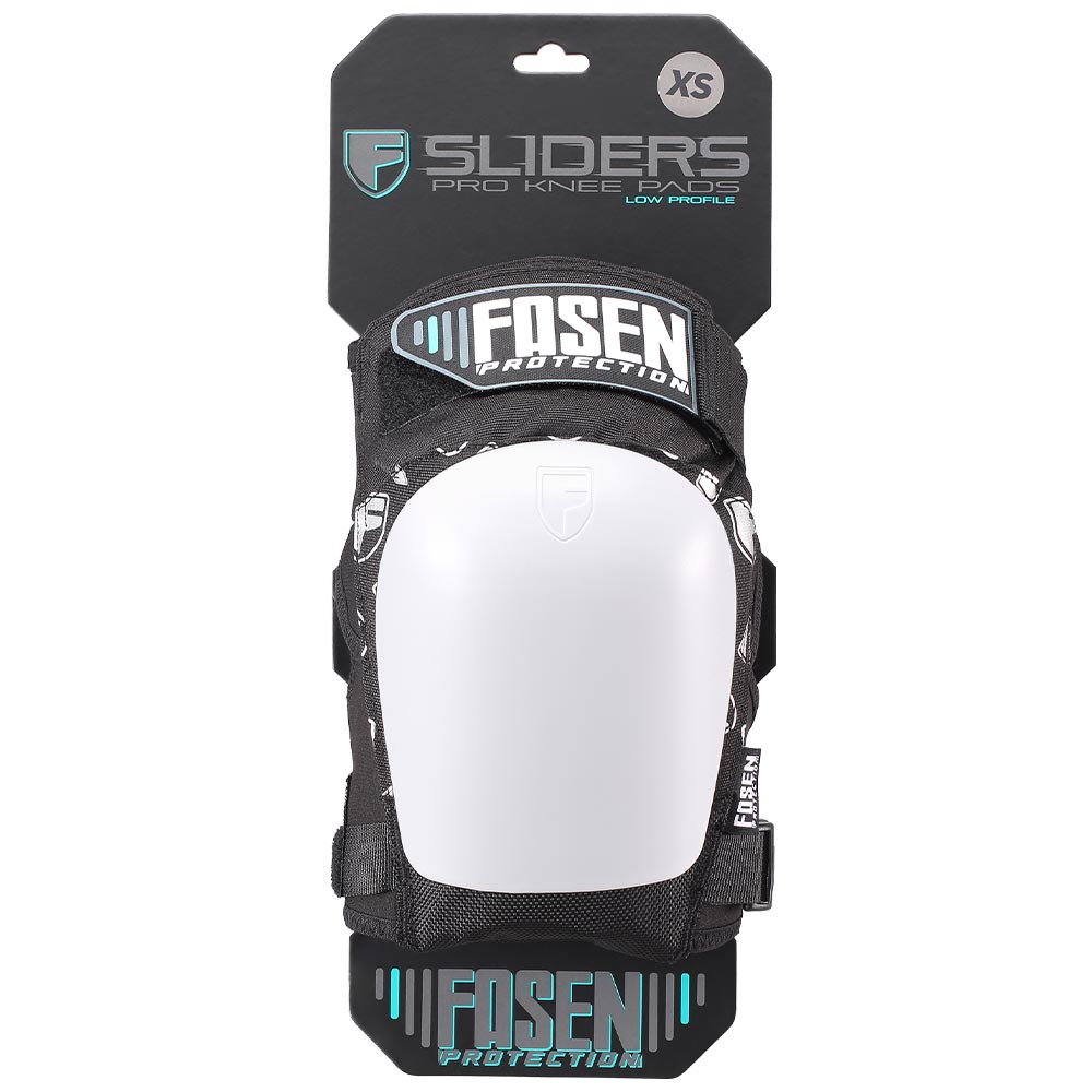 Fasen Slider Pro Knee Pads - White