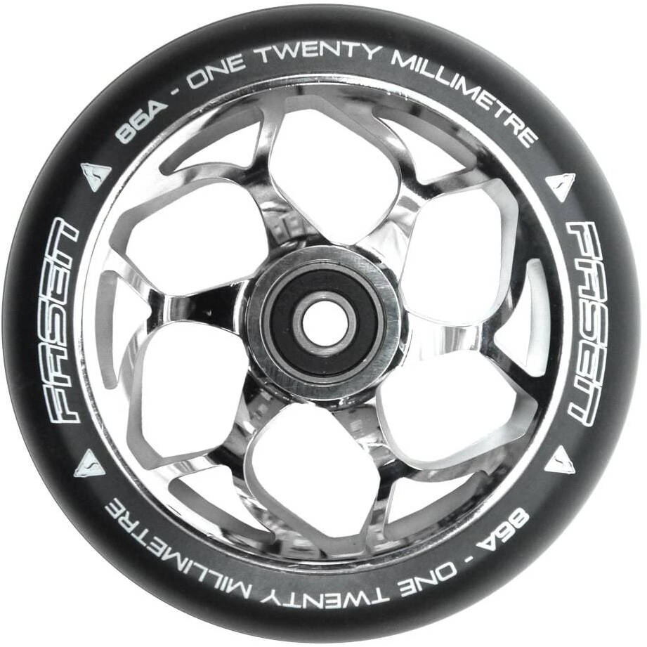Fasen 120mm Scooter Wheel - Chrome