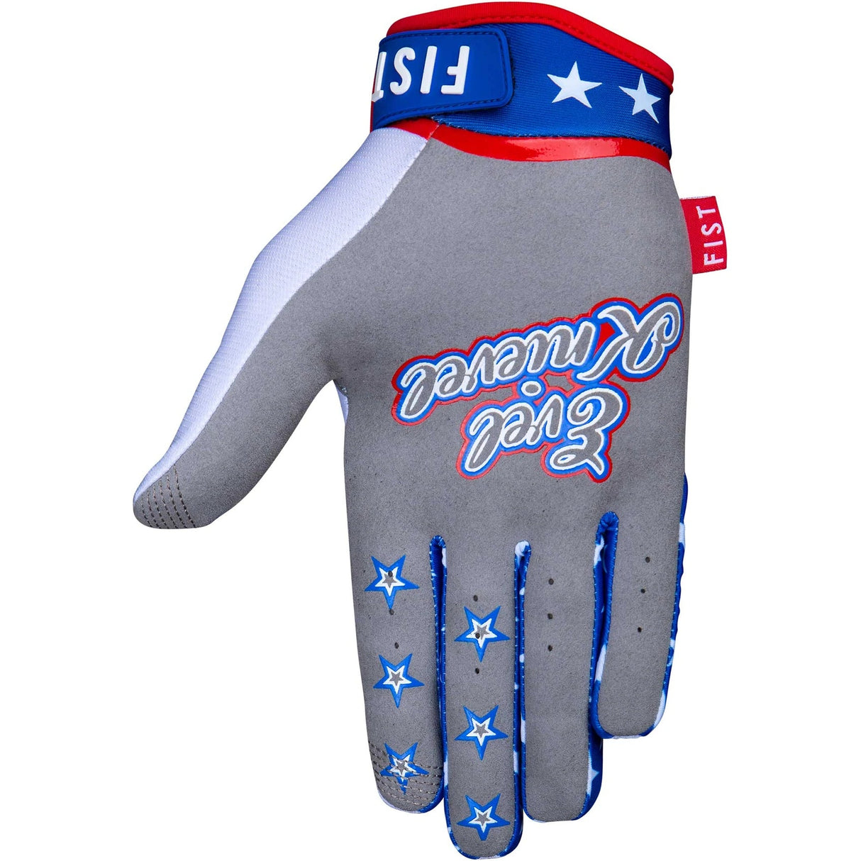 Fist Gloves Evel Knievel Protective Gloves - White