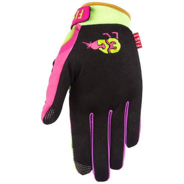 Fist Gloves Ellie Chew Kiwi Protective Gloves - Pink/Green