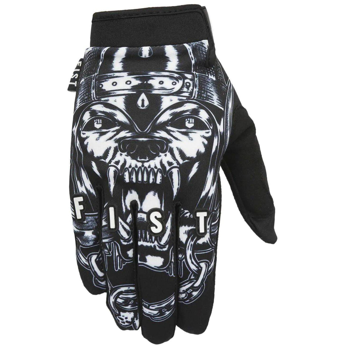 Fist Gloves Motorfist Protective Gloves - Black/White