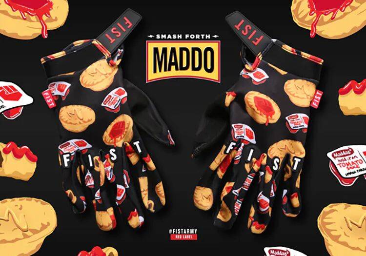 Fist Gloves Robbie Maddison Meat Pie Protective Gloves