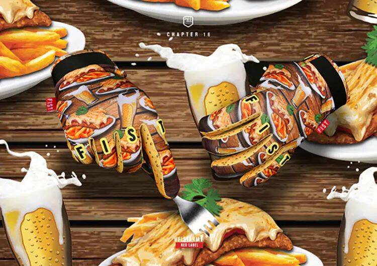 Fist Gloves Pot and Parmy Protective Gloves