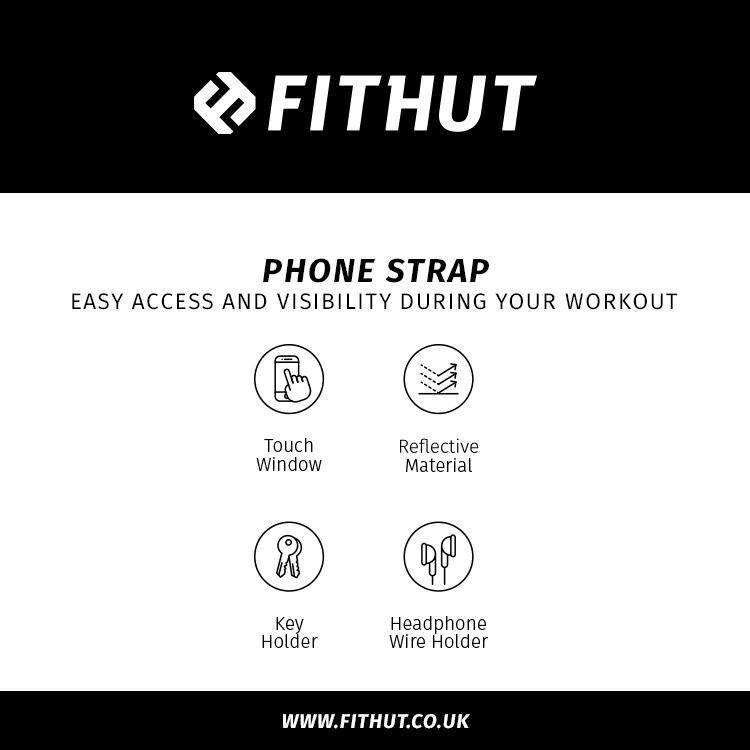 FitHut Phone Strap Armband - Black