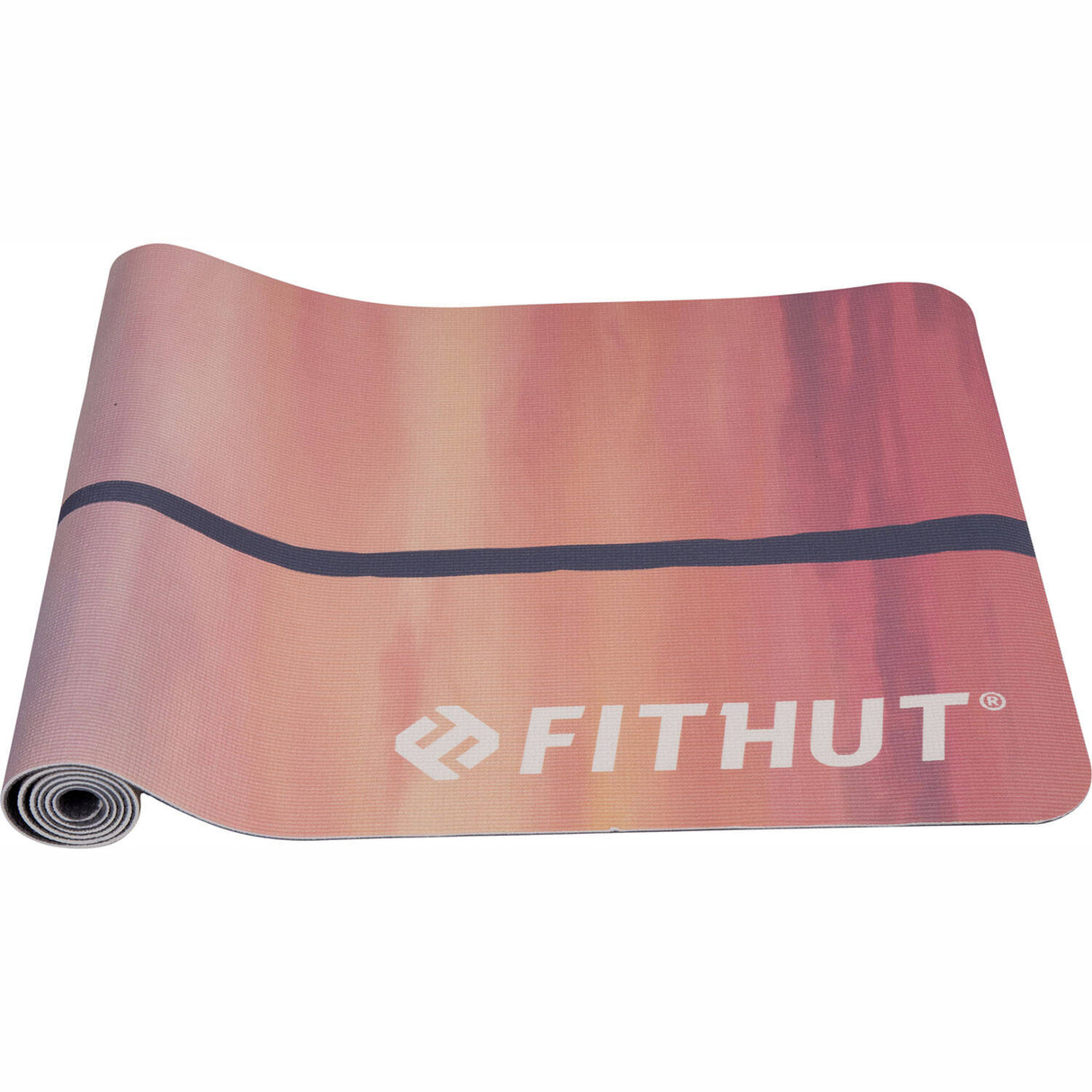 FitHut Digital Print Yoga Mat - Palm Trees